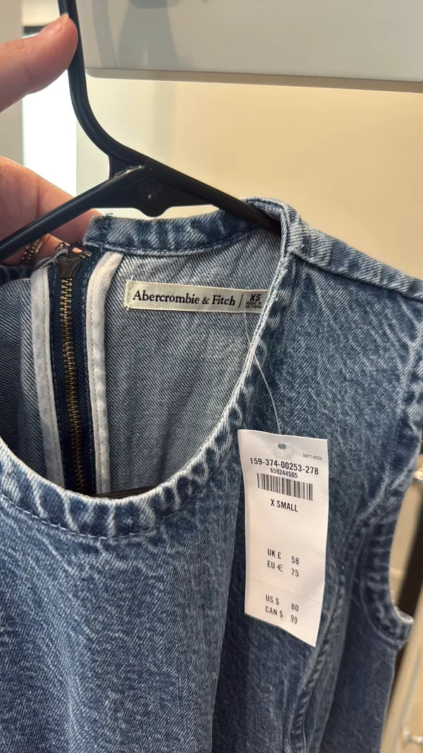 Abercrombie and Fitch denim dress - Image 2