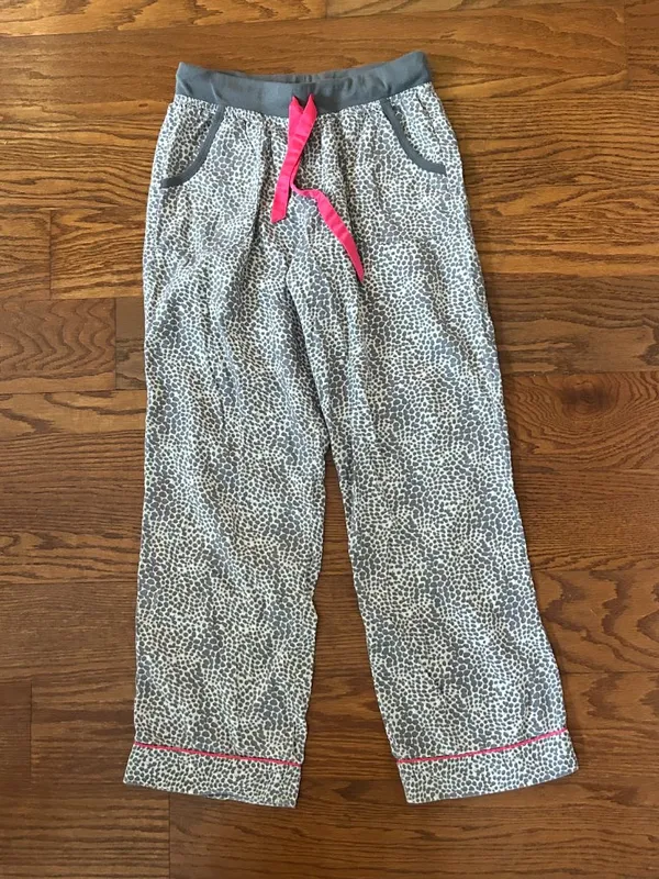 Victoria's Secret Pajama Pants Gray Leopard Print Size XS Loungewear Loungepants - Image 11
