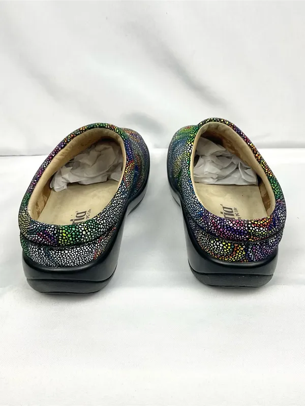Alegria Kayla Bullseye Mule Clog Sz 38/8 Kay Rainbow Comfort Shoes - Image 8