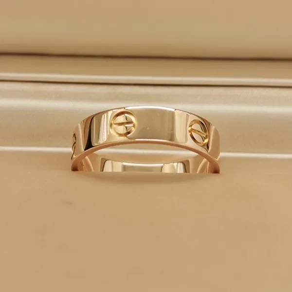 Carrier Gold Screw Motif Ring LOVE RING Approximate Sz 9 - Image 4