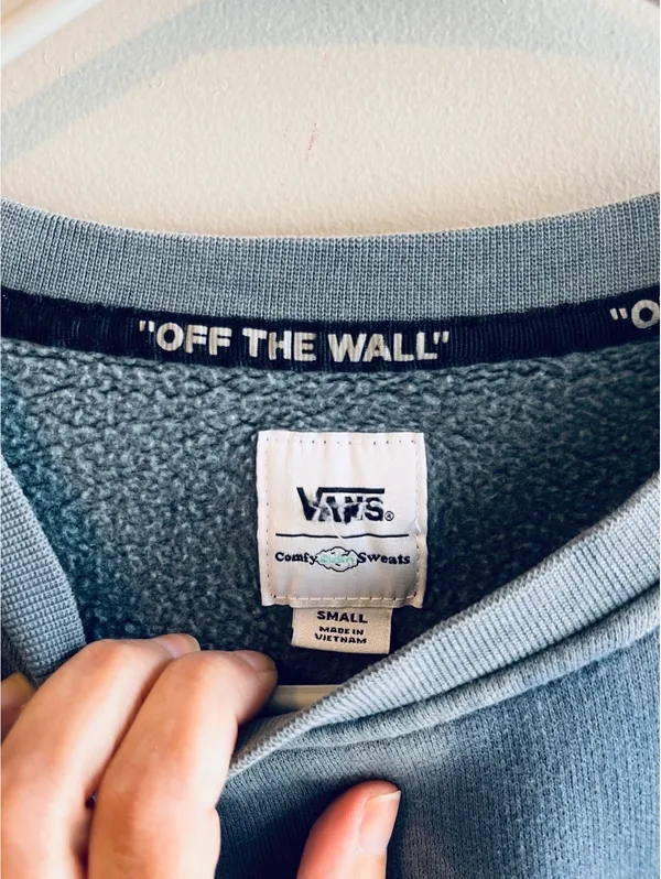 Vans Off The Wall Small Sweatshirt - Image 6