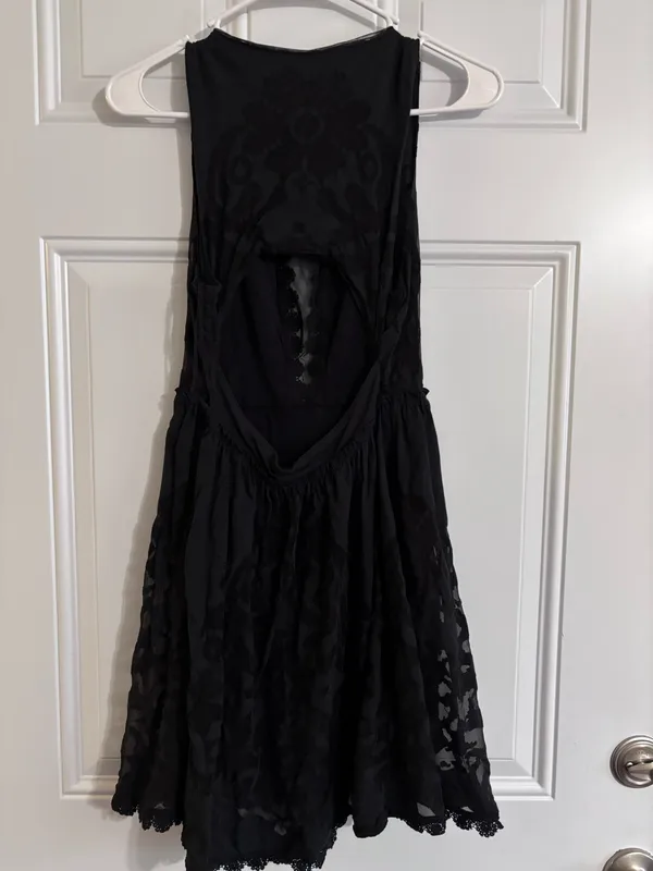 Dress Free People Black - Image 2