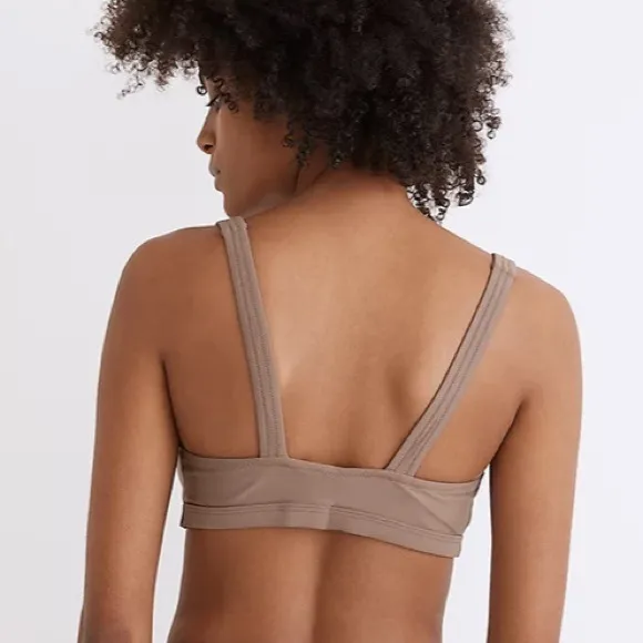 madewell  brown second wave classic top new - Image 3