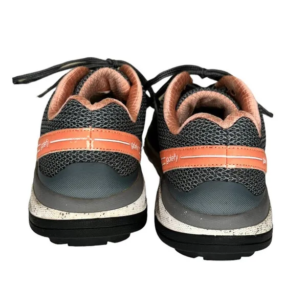 Gdefy by‎ Gravity Defyer Gray and Coral Corrective Fit Shoes Women’s Size 7 - Image 4