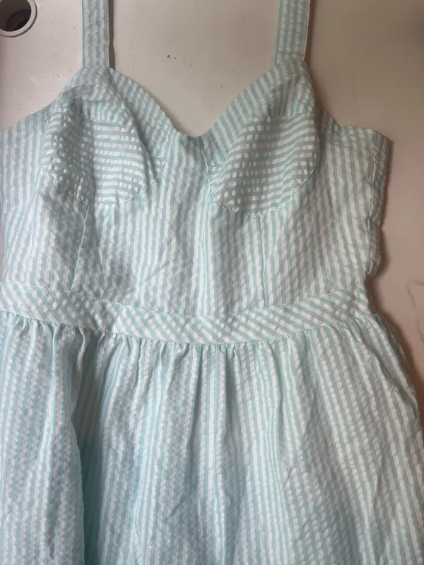 Steve Madden Sky Blue Babydoll Dress - Image 2