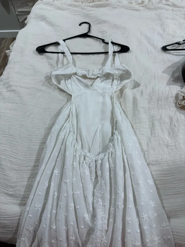 Princess Polly Mini Dress White Floral - Image 2