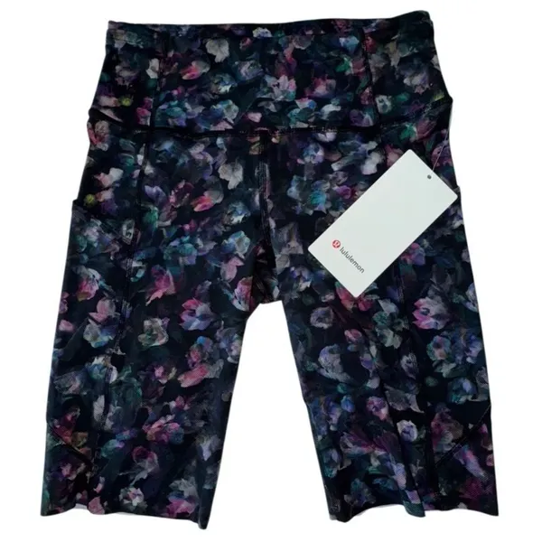 Lululemon Fast Free Short 10" Inseam Non-Reflective Activate Floral Multi Size 6 - Image 7