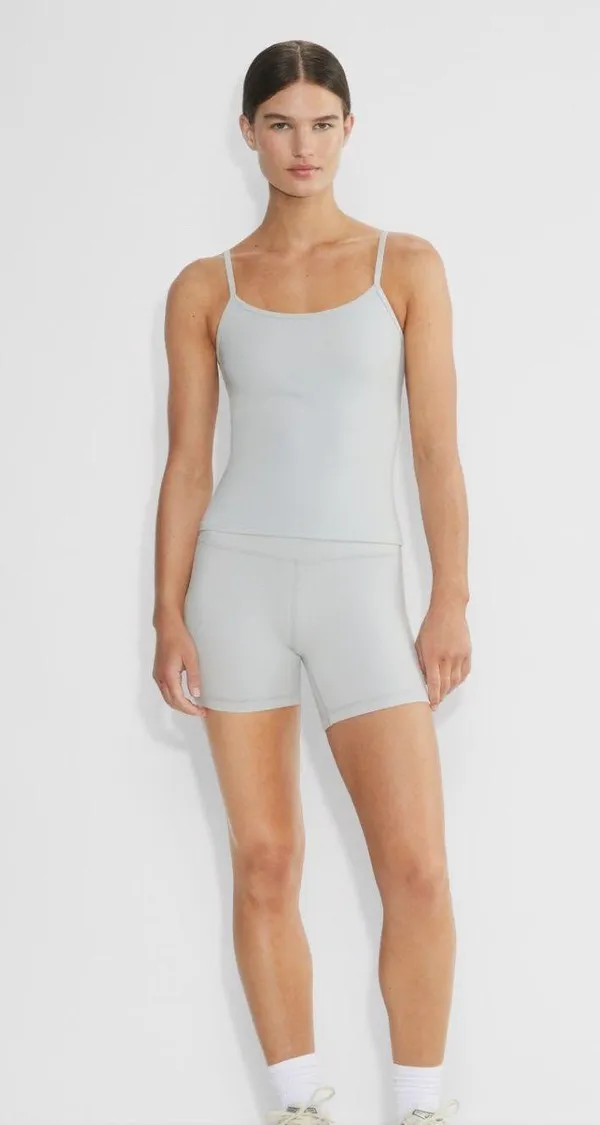Aritzia A gray and a white Golden PowerSculpt™ Essential Camisole - Image 2