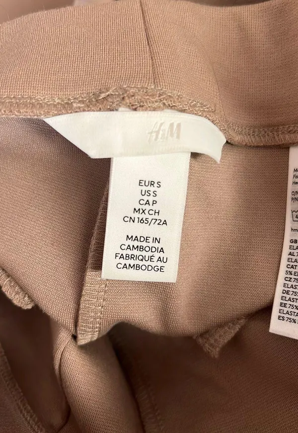 H&M Brown/Beige Pants - Image 4