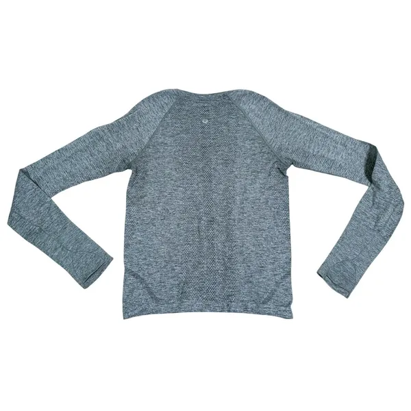 Lululemon Swiftly Tech Long Sleeve Top 2.0 Size 6 Gray Running Yoga Pilates Gym - Image 3
