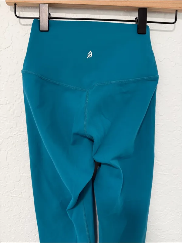 P’tula Teal High-Waist Danielle Luxe Leggings Size XS - Image 3