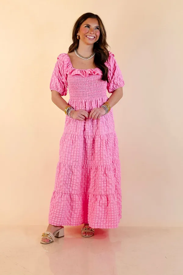 Pink Ruffle Dress Size XS - Image 2