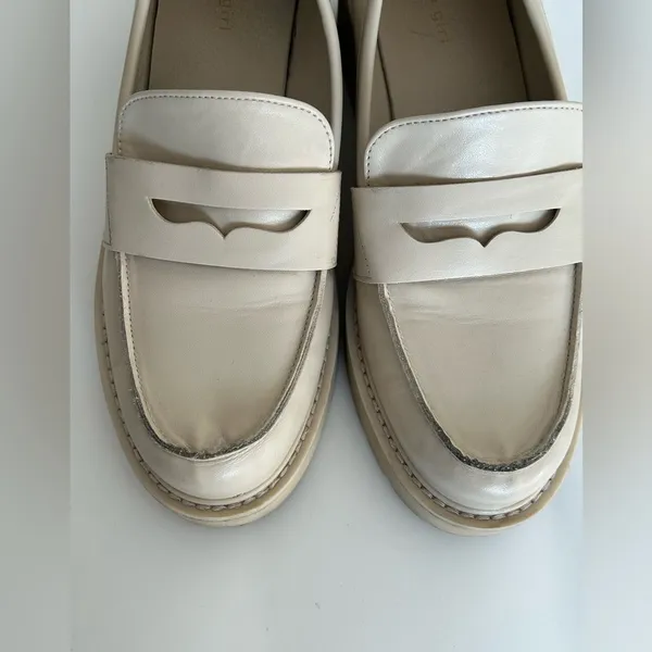 Madden Girl heather loafer Platform Shoes Sz 9 - Image 4