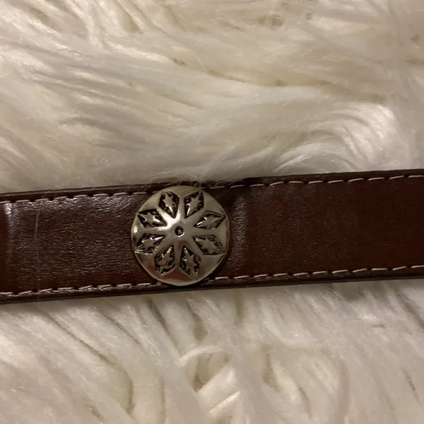 Beautiful Vintage Women Belt Genuine Leather small long 33” excellent condition - Image 9