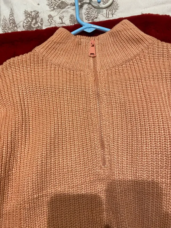 Amazon Quarter-Zip Knit Sweater - Image 2