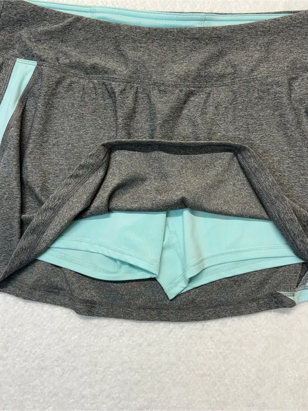 C9 by Champion Grey Skater Skort with Mint Accents - Image 5