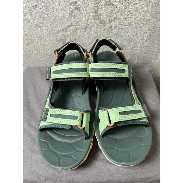 Merrell Huntington Sport Convert Sandals Green Hook Loop Outdoor Women's‎ Size 8 - Image 2