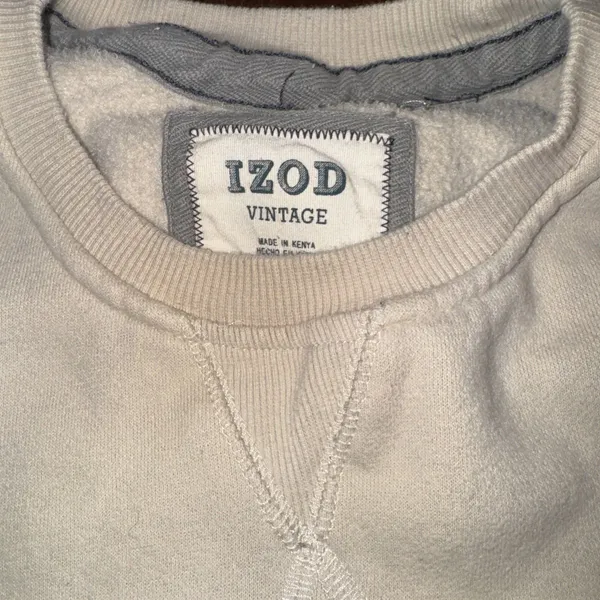 Izod Vintage Sweatshirt Sz XL - Image 3