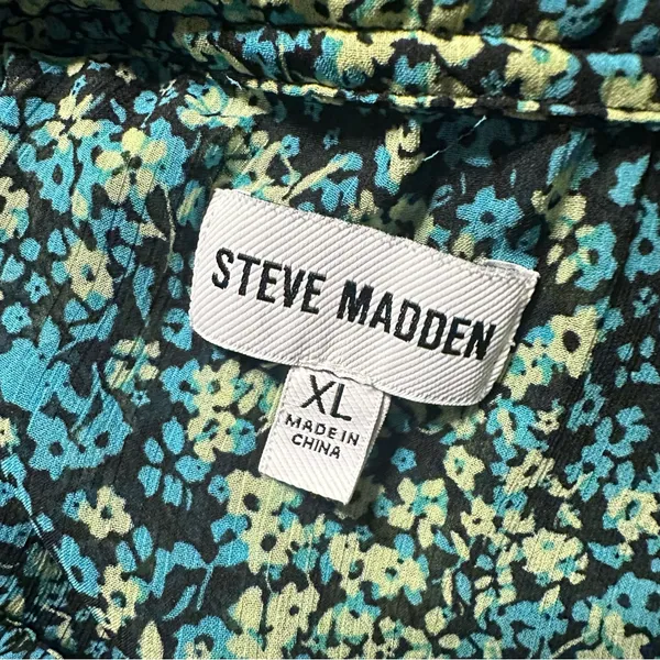 Steve Madden Teal Floral Maxi Dress - Image 5