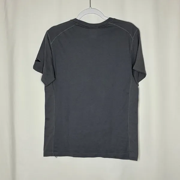 Brooks Gray Move Graphic Athletic Tee Shirt Short Sleeve NWT Womens Small - Image 6
