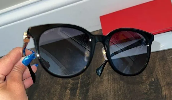 Gucci NEW GG Sunglasses - GG1073SK - with Fendi Case & Lens Cloth - Image 5