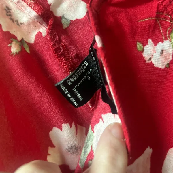 Forever 21 Red Floral Summer Dress - Image 3