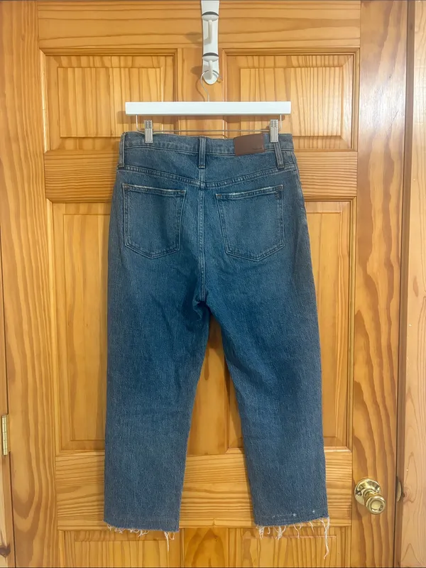 Madewell Size 27 Classic Straight Jeans - Image 3