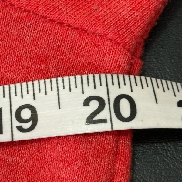 Tommy Hilfiger Sweatshirt Dress Large Center Logo Red Women's Medium - Image 9