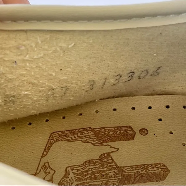 SAS Siesta Shoes Women Size 7 Bone‎ Leather Handsewn Lace Up Oxfords Made in USA - Image 4