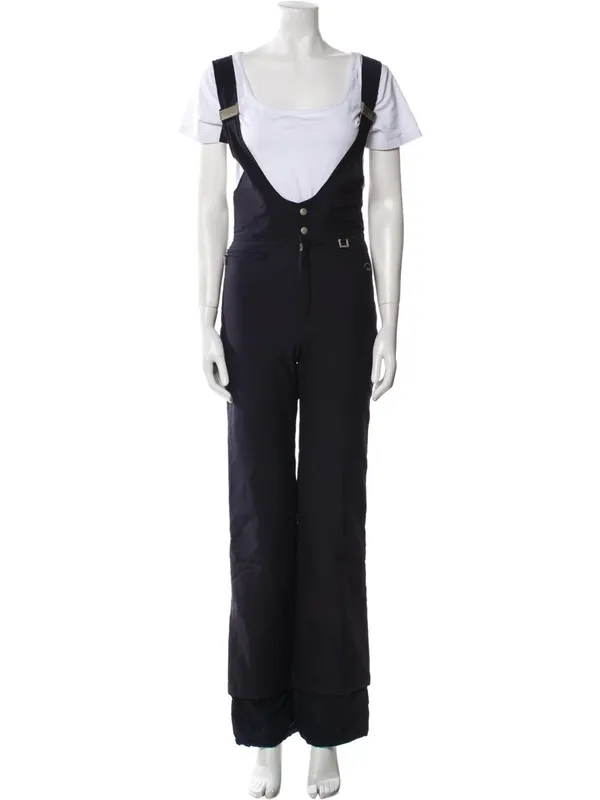 Bogner Vintage Bib Snow Pants Ski Insulated Luxury Size 10 - Image 2