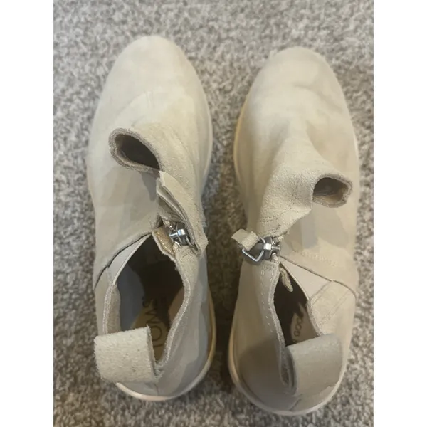 Tom's Maude‎ Wedge Bootie In Natural Size 9.5W - Image 7