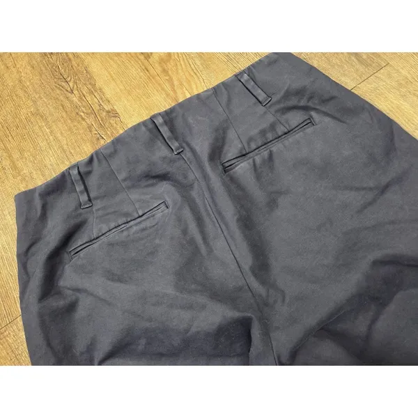 Boden Women's Navy Blue Flat Front Straight Leg Dress Pants Size 8R - Image 7