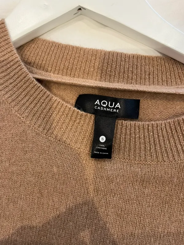 Aqua Cashmere Sweater - Image 4