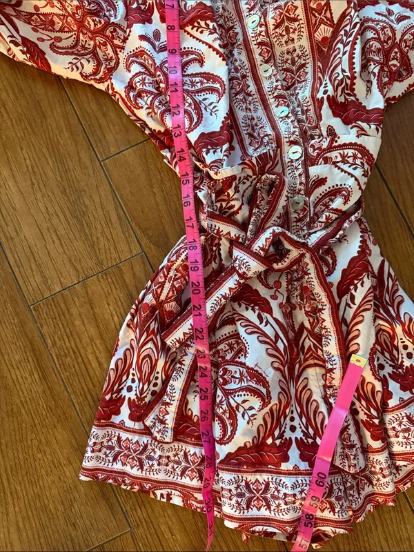 FARM Rio Tropical Cameo Organic Cotton Romper- size Large - Image 5
