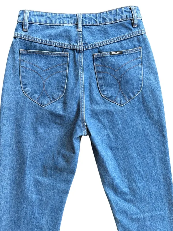 EUC ROLLA’S Original High Rise Straight Jeans Size 27 - Image 7