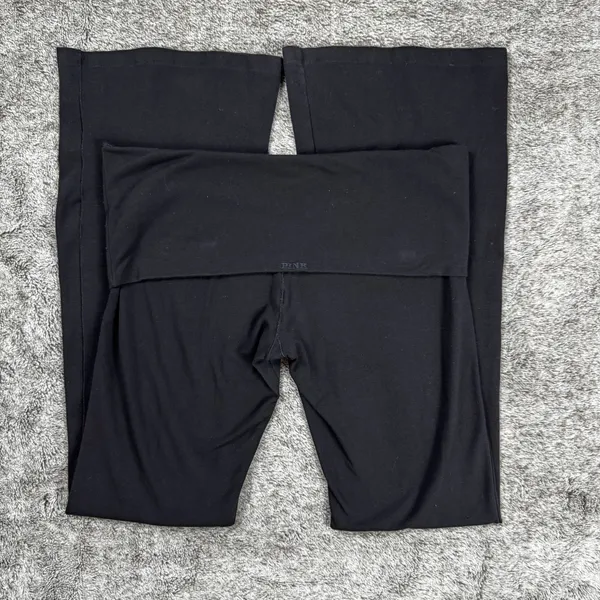 Victoria's Secret Pink Bell Bottom Leggings Women's Large - Image 7