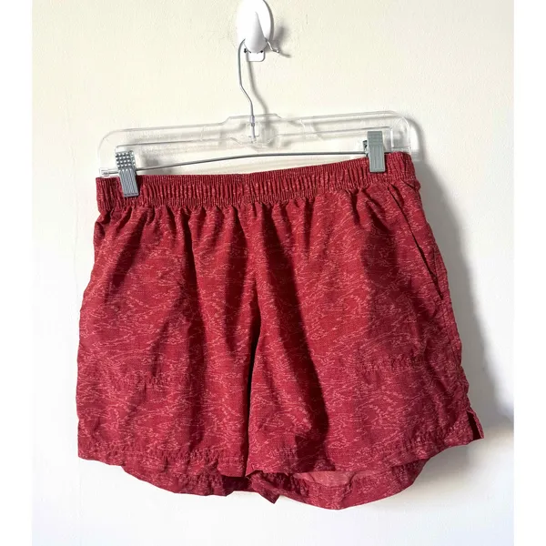 Columbia Baggies Board Water Shorts Red Orange Size Medium - Image 3