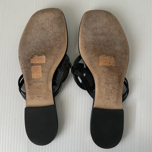 Tory Burch Jeweled Miller Sandals Perfect Black, 9.5 - Image 11