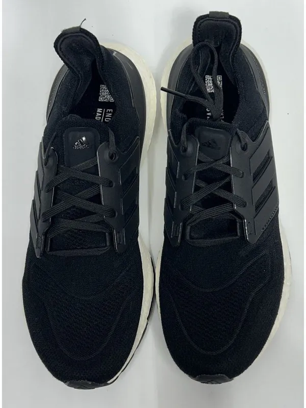 Adidas Ultraboost 22 Shoes Womens Size 9 Black Knit Running Sneakers GX5591 - Image 3