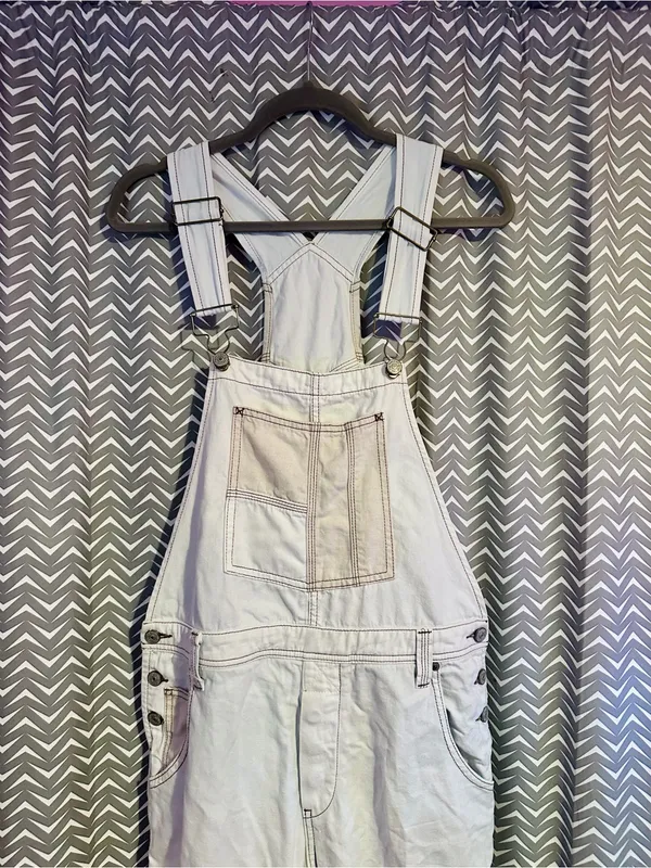 We The Free | Slouchy Carpenter Overalls, Small - Image 2