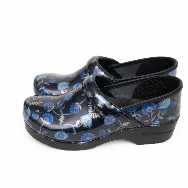 Dansko. Blue Garden Patent Clog.‎ - Image 6