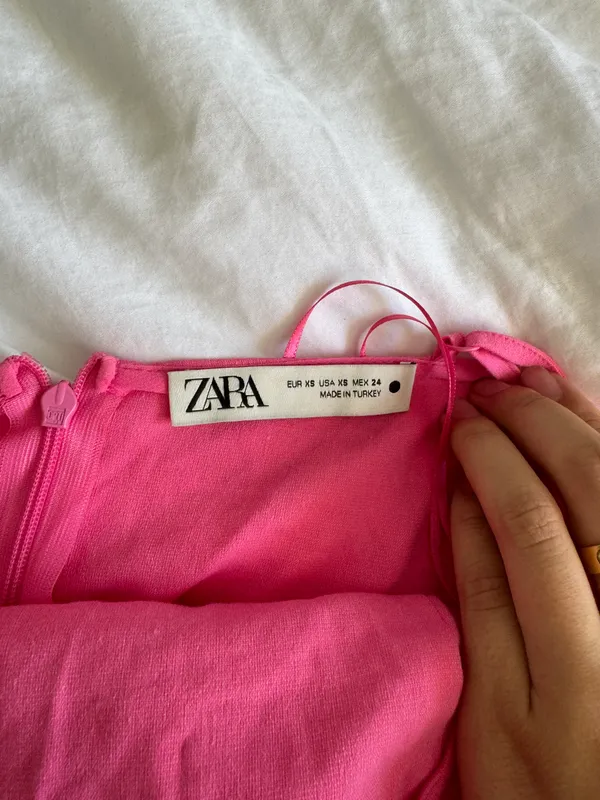 ZARA Halter Top Pink - Image 2