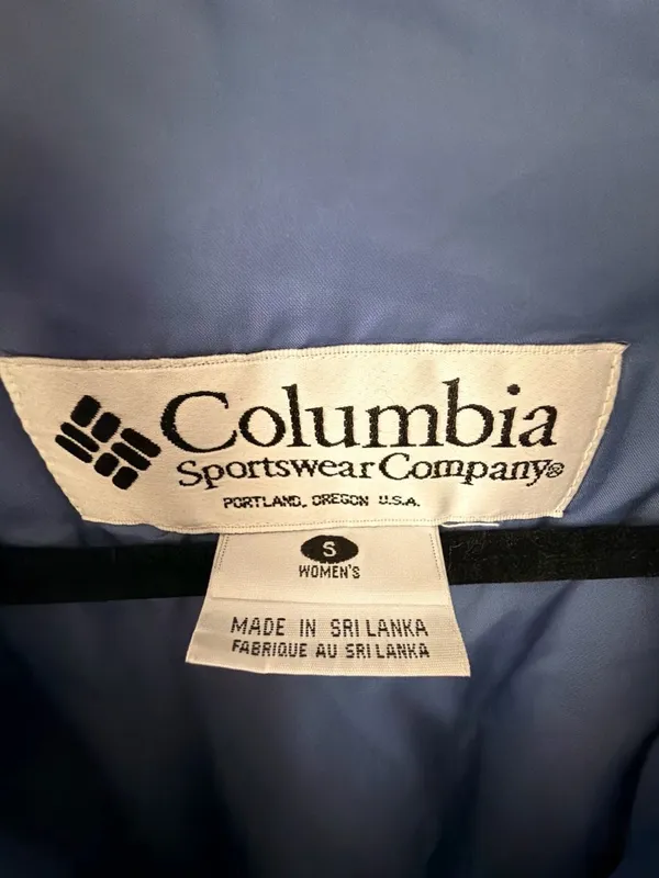 Columbia Women's Winter Ski Snowboarding Jacket Blue Gray Size Small - Image 2