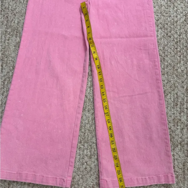 Entro Wide Leg Pants-Pink Size Medium. #206 - Image 4