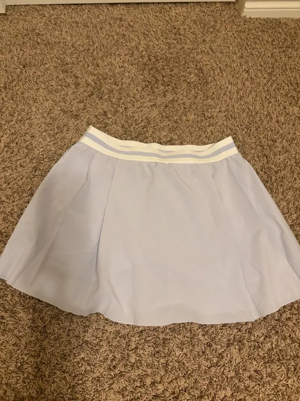 Calia Activewear Skort Medium Lavender Purple Elastic Waist Undershorts Pleated - Image 4