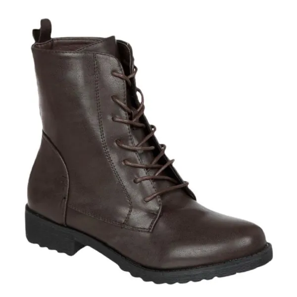 Catherine Malandrino Booney Vegan Leather Lace Up‎ Combat Boots Size 9 New - Image 3