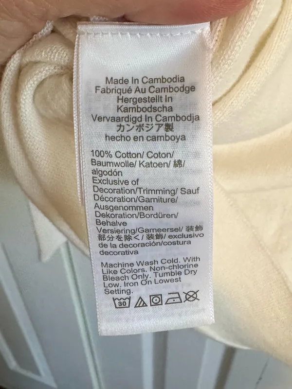 J. Crew Embroidered Fruit Teddie Sweater Size S - Image 9