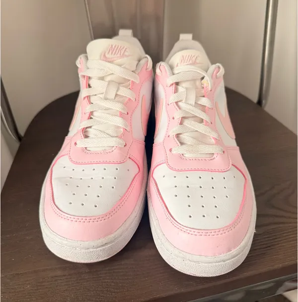 Nike Court Borough Low 2 SE White Pink Foam - Image 2