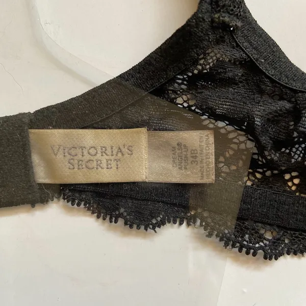 Victoria’s Secret Dream Angel Bra Black & Pink 34B - Image 4