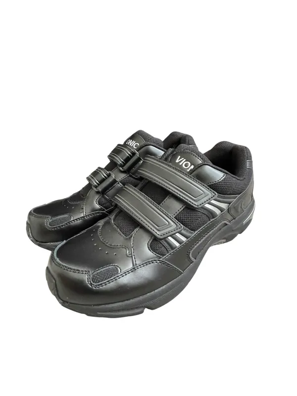Vionic Tabi Black Leather Sneakers Women’s Size 10 Wide Comfortable - Image 3